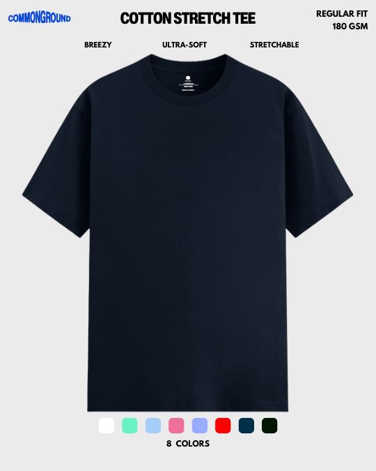 COTTON STRETCH T - SHIRT - COMMONGROUND