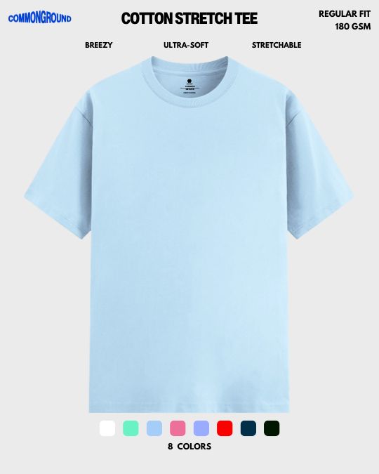 COTTON STRETCH T - SHIRT - COMMONGROUND