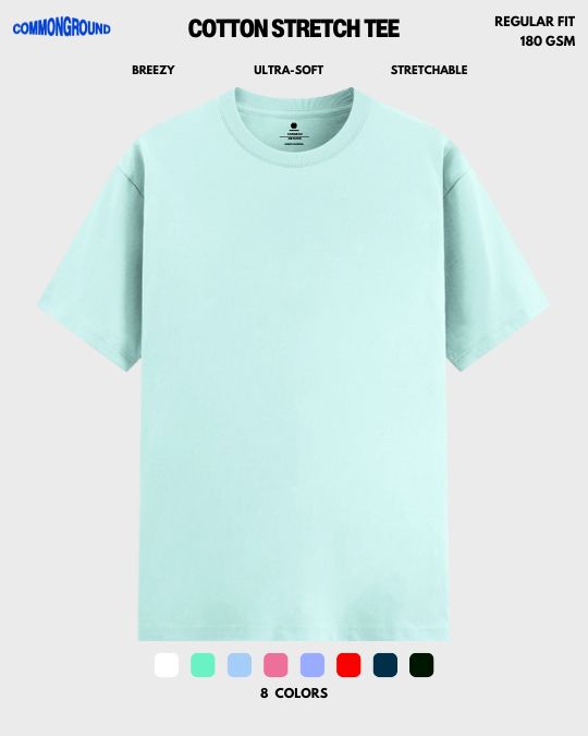 COTTON STRETCH T - SHIRT - COMMONGROUND