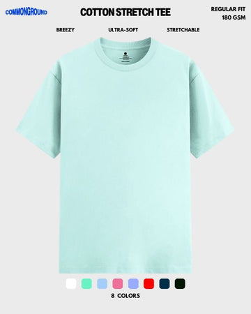 COTTON STRETCH T - SHIRT - COMMONGROUND