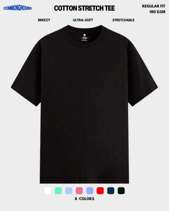 COTTON STRETCH T - SHIRT - COMMONGROUND