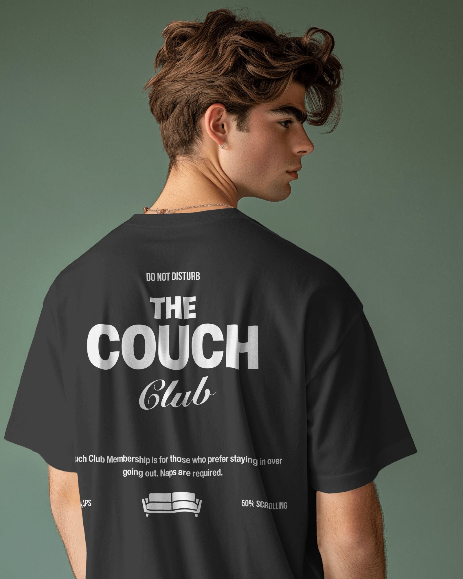 COUCH CLUB OVERSIZED T - SHIRT - COMMONGROUND