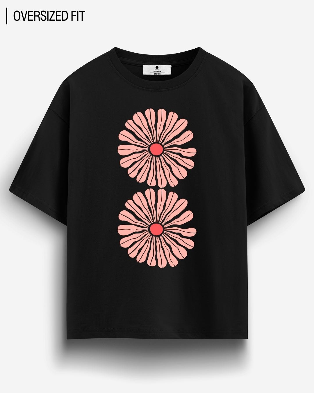DANDELIONS OVERSIZED T - SHIRT - COMMONGROUND