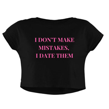 DATE MISTAKES CROP TOP - COMMONGROUND