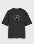 DISCO SMILEY OVERSIZED T - SHIRT - COMMONGROUND