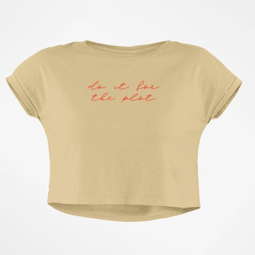 DO IT FOR THE PLOT CROP TOP - COMMONGROUND