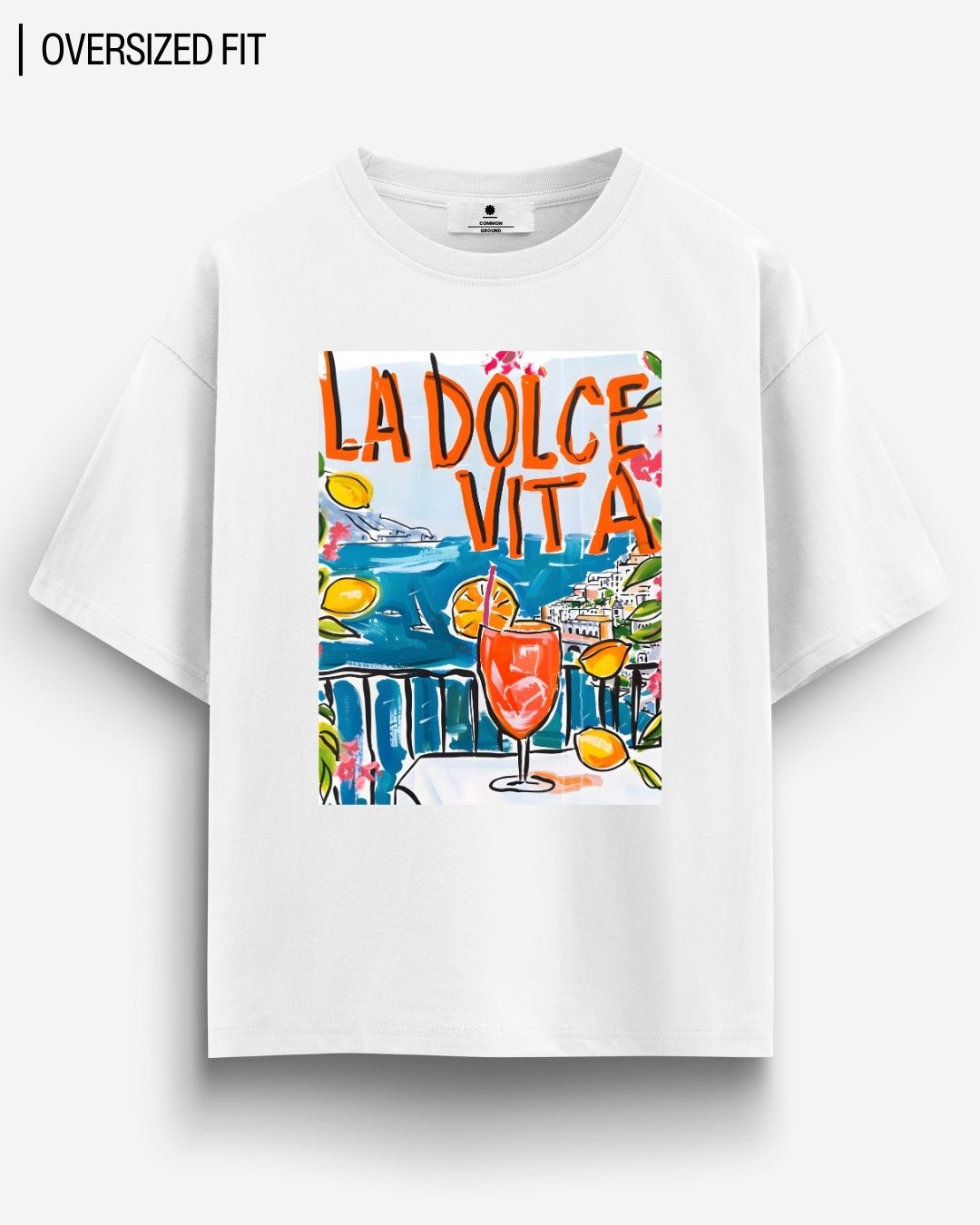 DOLCE VITA OVERSIZED T - SHIRT - COMMONGROUND