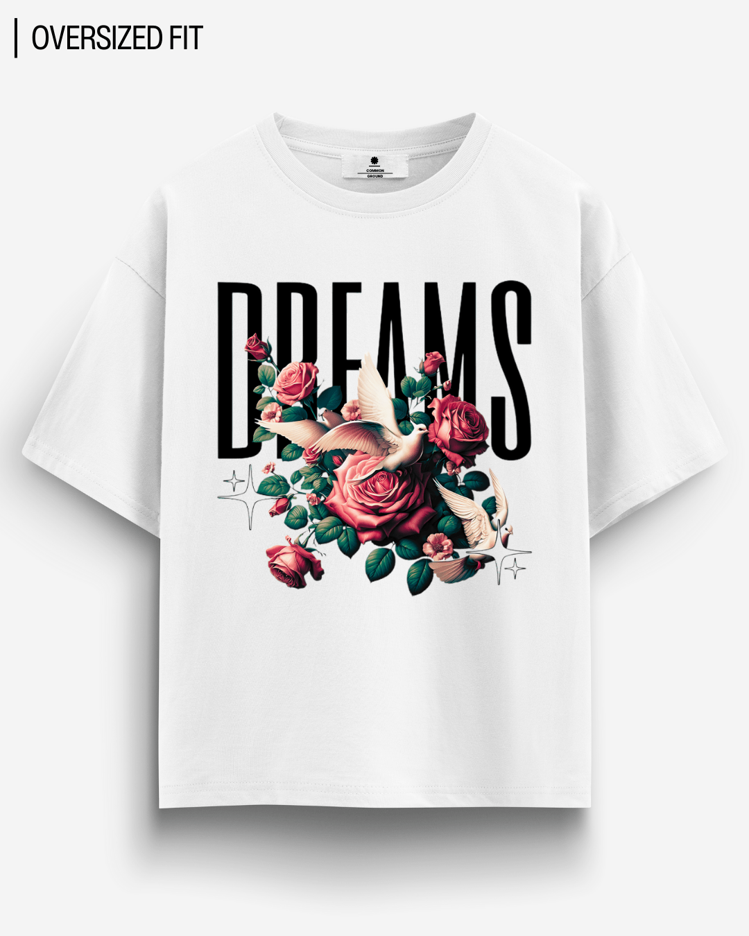 DREAMS OVERSIZED T - SHIRT - COMMONGROUND