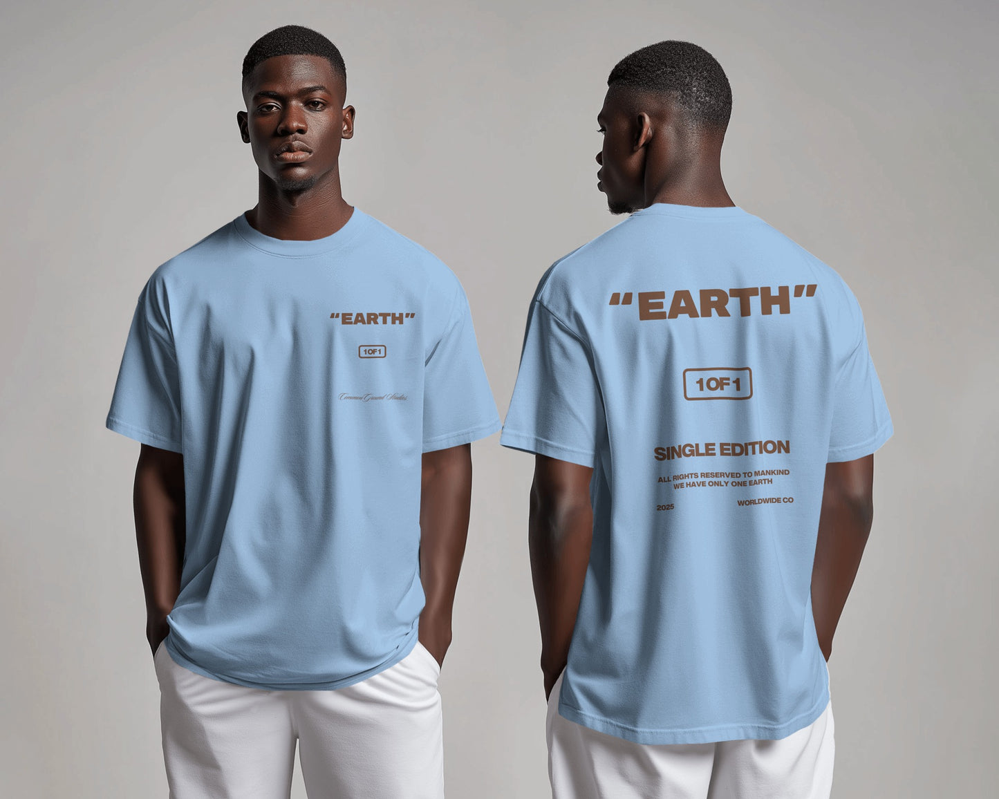 EARTH OVERSIZED T-SHIRT