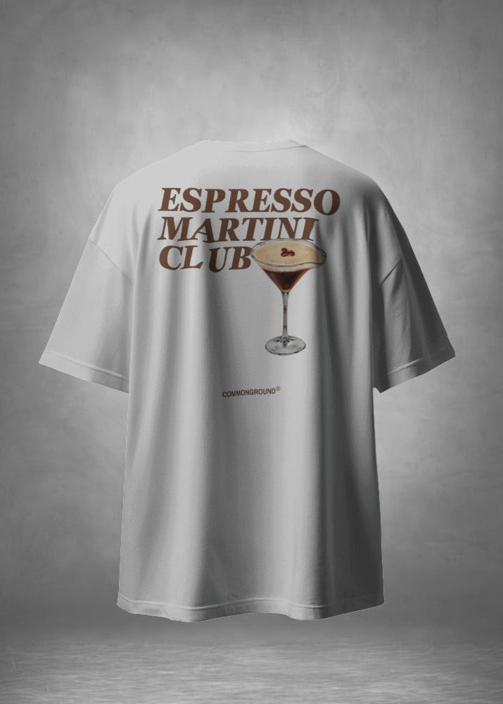 ESPRESSO MARTINI OVERSIZED T - SHIRT - COMMONGROUND