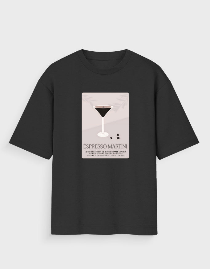 ESPRESSO MARTINI OVERSIZED T - SHIRT - COMMONGROUND