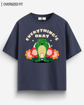 EVERYTHING'S OK OVERSIZED T - SHIRT - COMMONGROUND