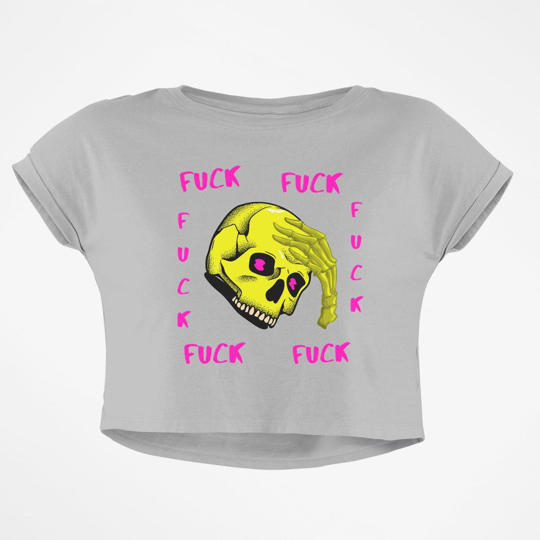 F*CK F*CK F*CK CROP TOP - COMMONGROUND