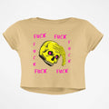 F*CK F*CK F*CK CROP TOP - COMMONGROUND