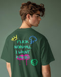 F*CK NORMAL OVERSIZED T - SHIRT - COMMONGROUND