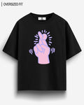 FINGERS CROSSED OVERSIZED T - SHIRT - COMMONGROUND