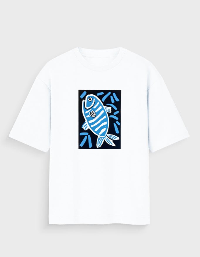 FISHY OVERSIZED T - SHIRT - COMMONGROUND
