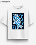 FISHY OVERSIZED T - SHIRT - COMMONGROUND