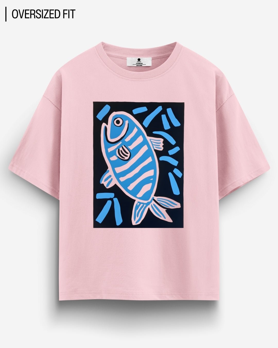 FISHY OVERSIZED T - SHIRT - COMMONGROUND
