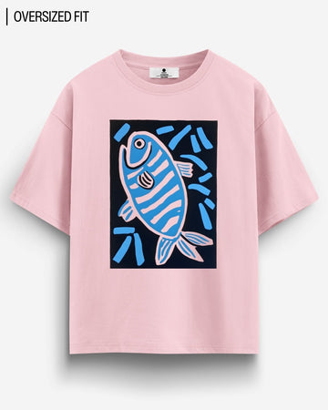 FISHY OVERSIZED T - SHIRT - COMMONGROUND