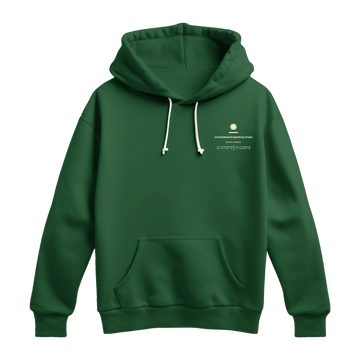 FORREST GREEN REGULAR HOODIE - COMMONGROUND