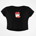 FRESH STRAWBERRIES CROP TOP - COMMONGROUND