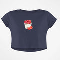 FRESH STRAWBERRIES CROP TOP - COMMONGROUND