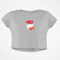 FRESH STRAWBERRIES CROP TOP - COMMONGROUND