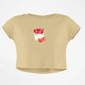 FRESH STRAWBERRIES CROP TOP - COMMONGROUND