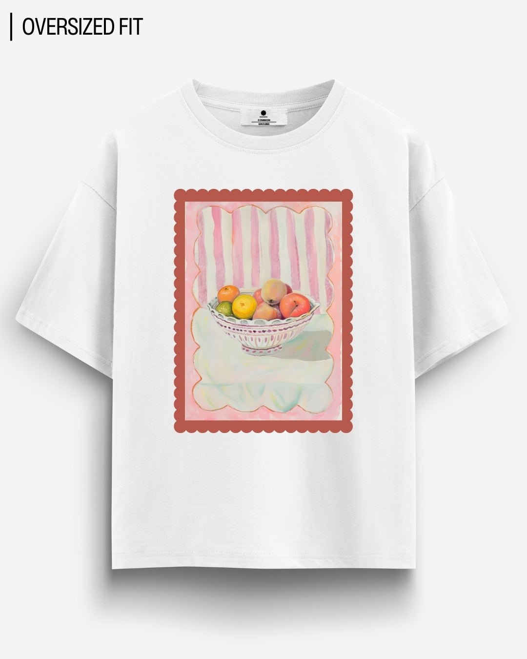 FRUIT BASKET OVERSIZED T - SHIRT - COMMONGROUND