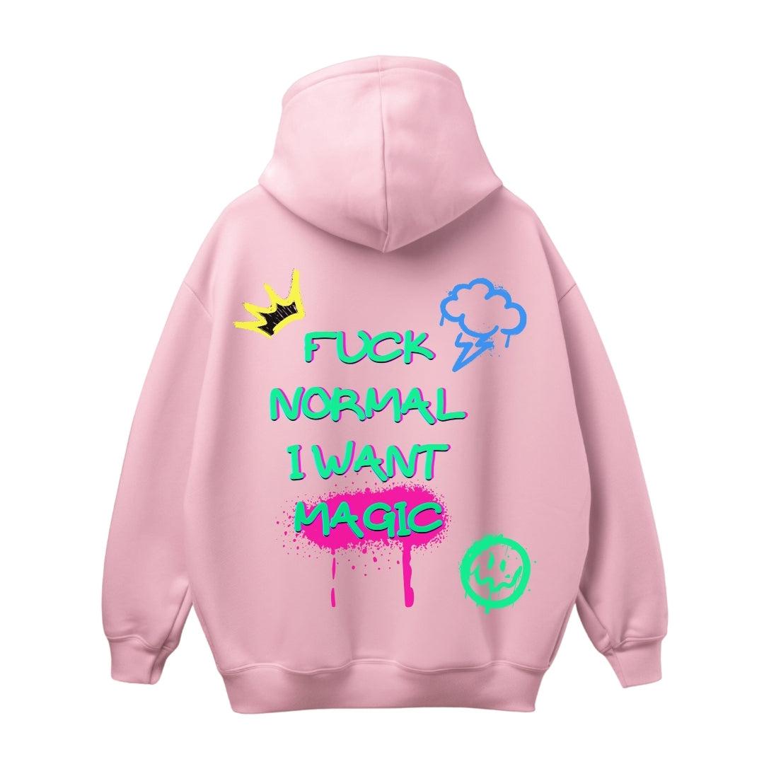 FUCK NORMAL OVERSIZED HOODIE - COMMONGROUND