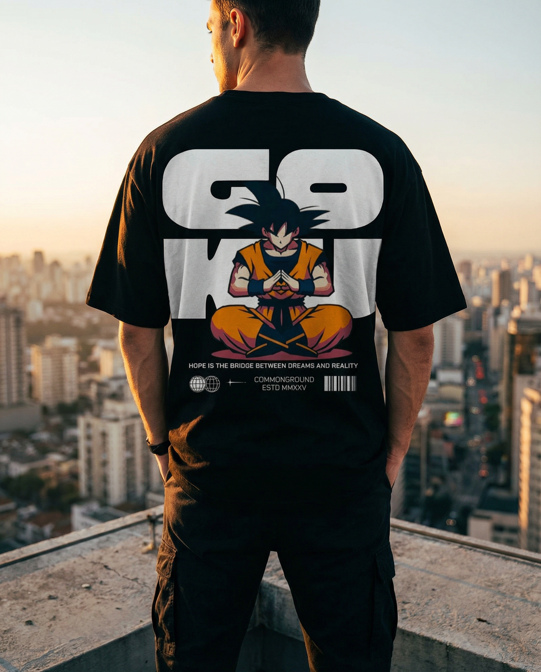 GOKU OVERSIZED T-SHIRT