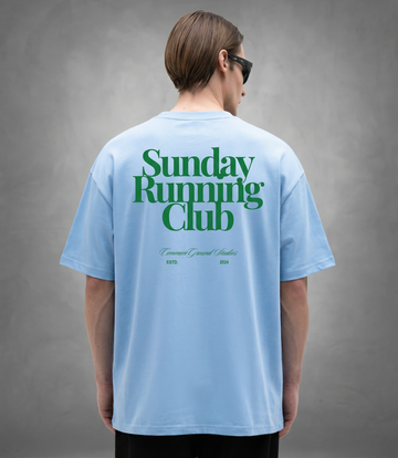 SUNDAY RUNNING OVERSIZED T-SHIRT