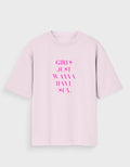 GIRLS WANNA HAVE SUN OVERSIZED T - SHIRT - COMMONGROUND