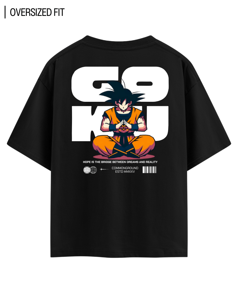 GOKU OVERSIZED T - SHIRT - COMMONGROUND