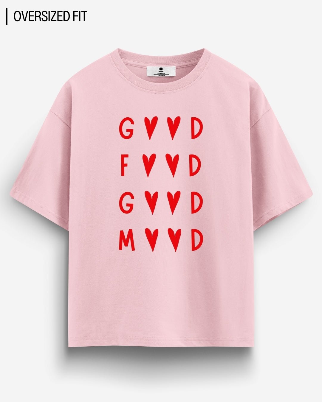 GOOD MOOD OVERSIZED T - SHIRT - COMMONGROUND