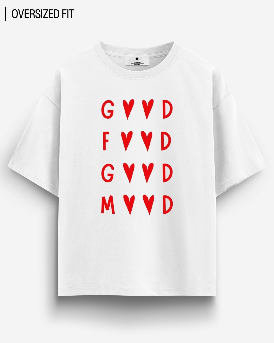 GOOD MOOD OVERSIZED T - SHIRT - COMMONGROUND