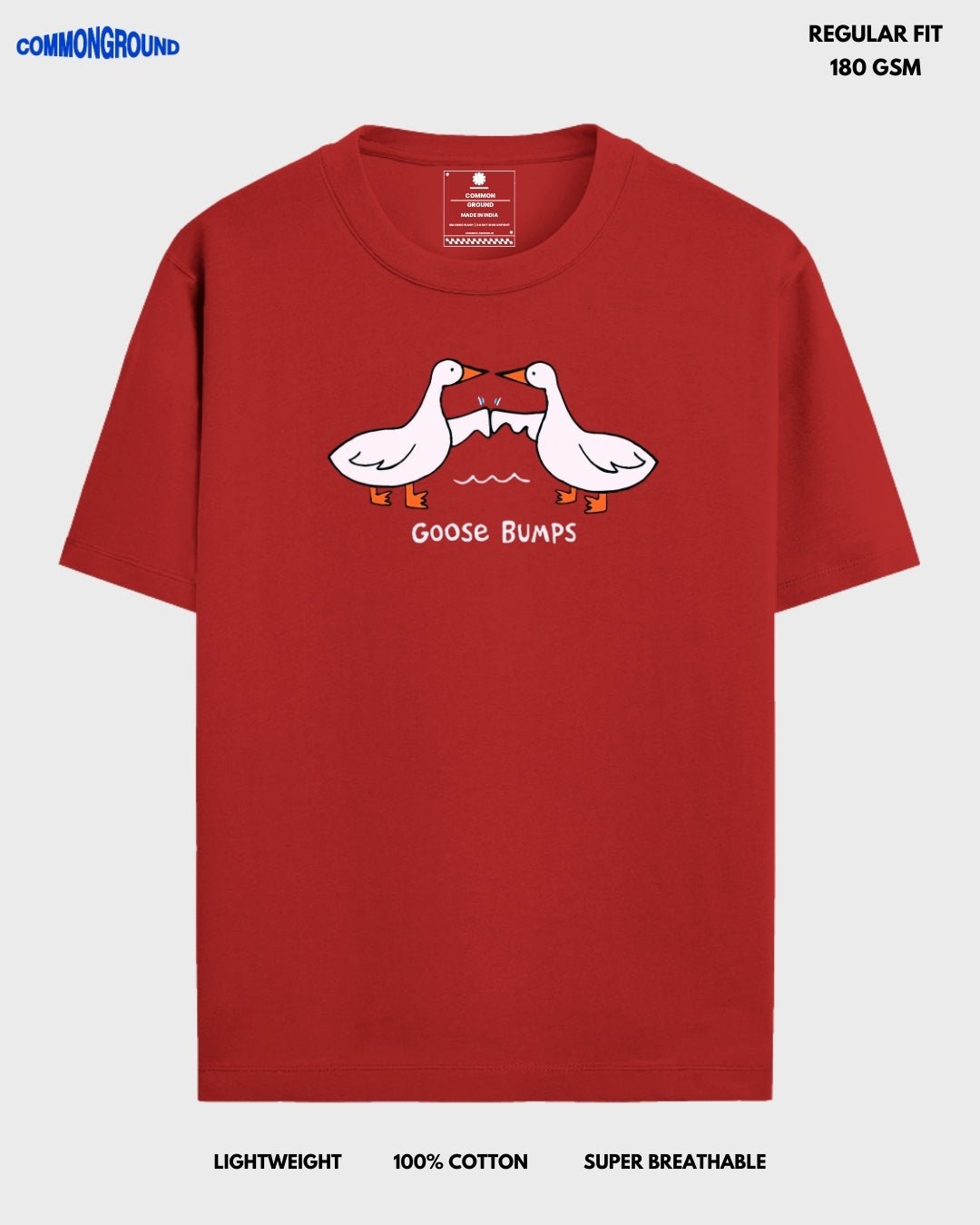 GOOSEBUMPS REGULAR T - SHIRT - COMMONGROUND