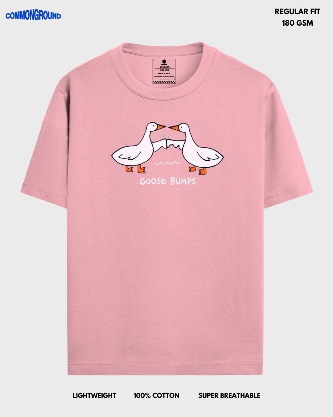 GOOSEBUMPS REGULAR T - SHIRT - COMMONGROUND
