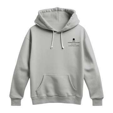 GREY REGULAR HOODIE - COMMONGROUND