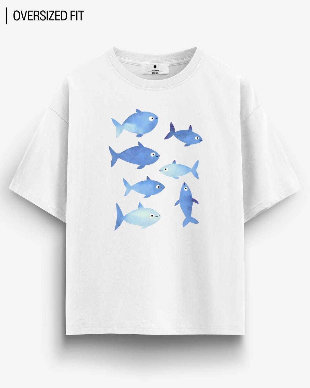 GROUPERS OVERSIZED T - SHIRT - COMMONGROUND