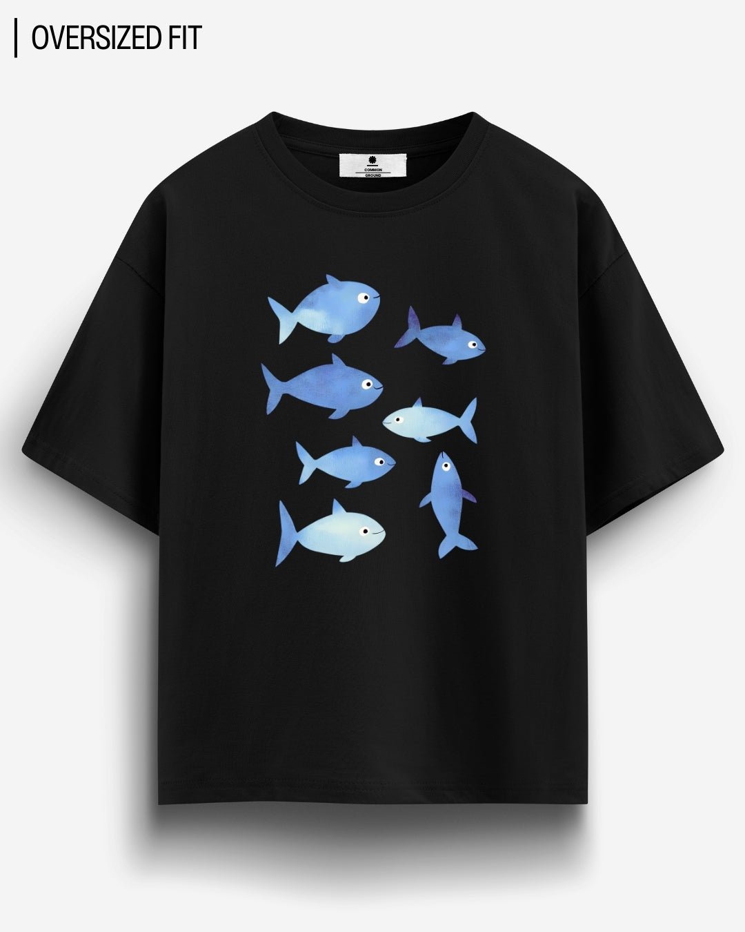 GROUPERS OVERSIZED T - SHIRT - COMMONGROUND