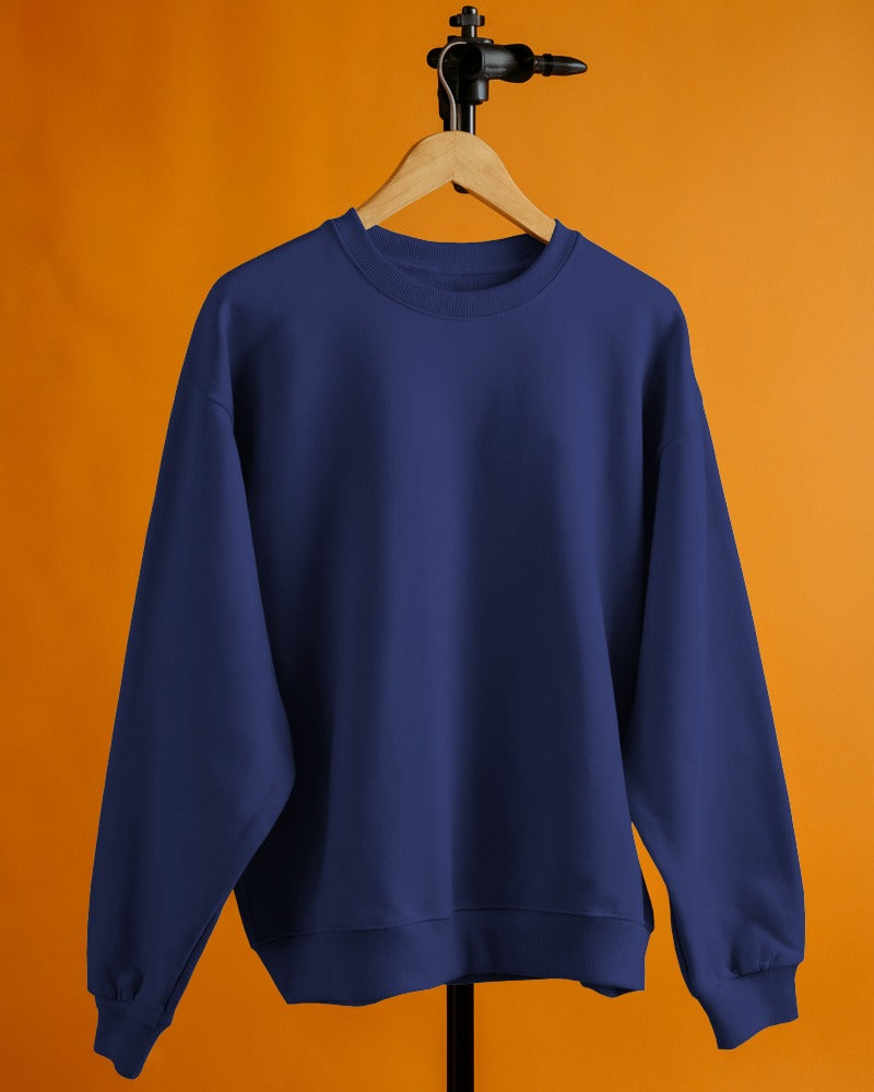 UNISEX NAVY BLUE SWEATSHIRT