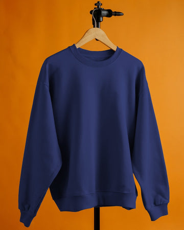 UNISEX NAVY BLUE SWEATSHIRT