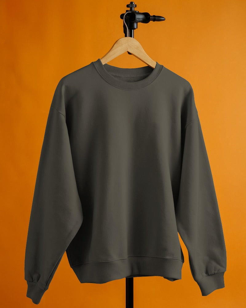 UNISEX OLIVE GREEN SWEATSHIRT
