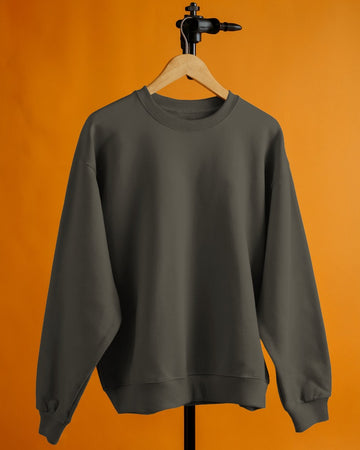 UNISEX OLIVE GREEN SWEATSHIRT