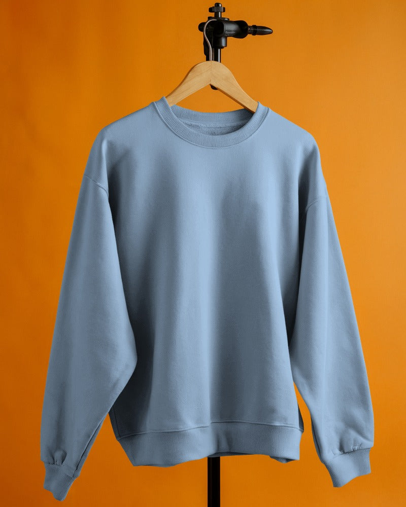 UNISEX BABY BLUE SWEATSHIRT