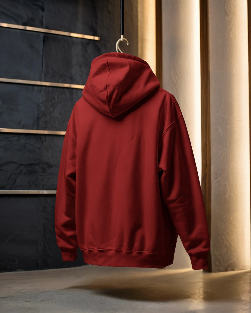 UNISEX RED HOODIE