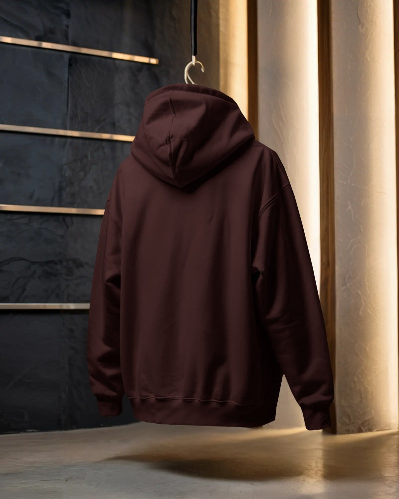 UNISEX MAROON HOODIE