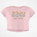 HAPPY AND GRATEFUL CROP TOP - COMMONGROUND